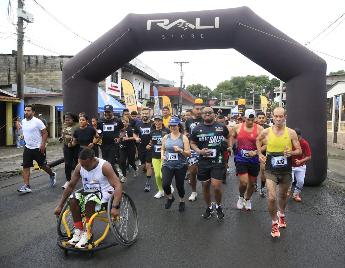 🏃‍♀️ ¡Los pusieron a madrugar! San Miguelito vibró con su Carrera-Caminata 3.5K este domingo