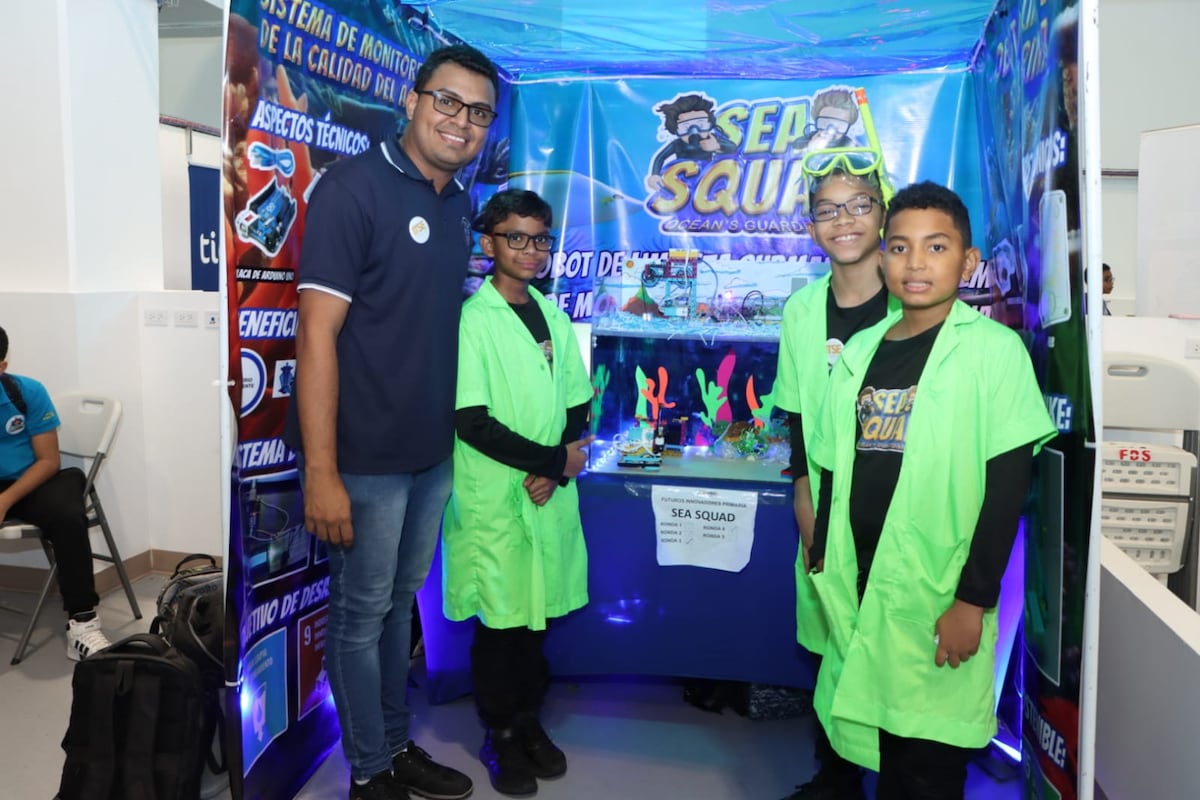 Panamá tiene sus representantes para la Olimpiada Mundial de Robótica