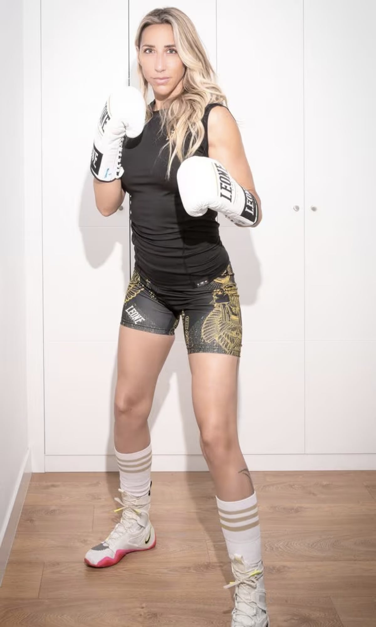 ¡Explosiva! Alycia “The Bomb” Baumgardner defiende su reinado en histórico evento de boxeo femenino
