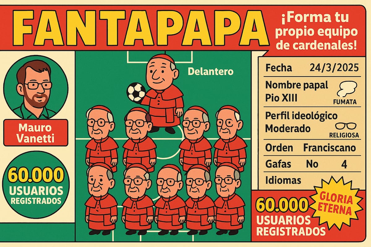 Fantapapa: El “Fantasy” del Vaticano donde tú eliges al próximo Papa