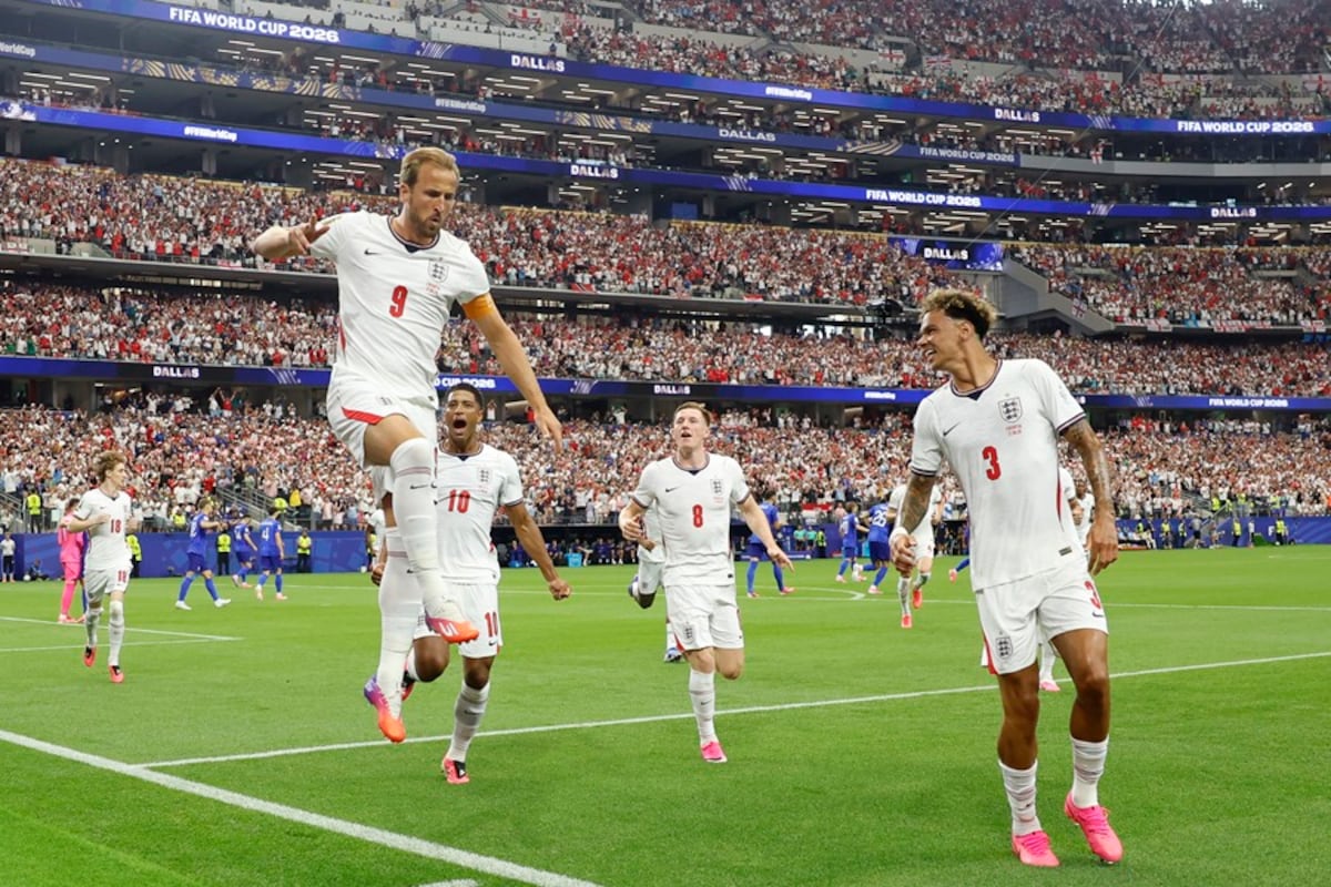 Inglaterra aplasta a Croacia y deja claro que va por el Mundial