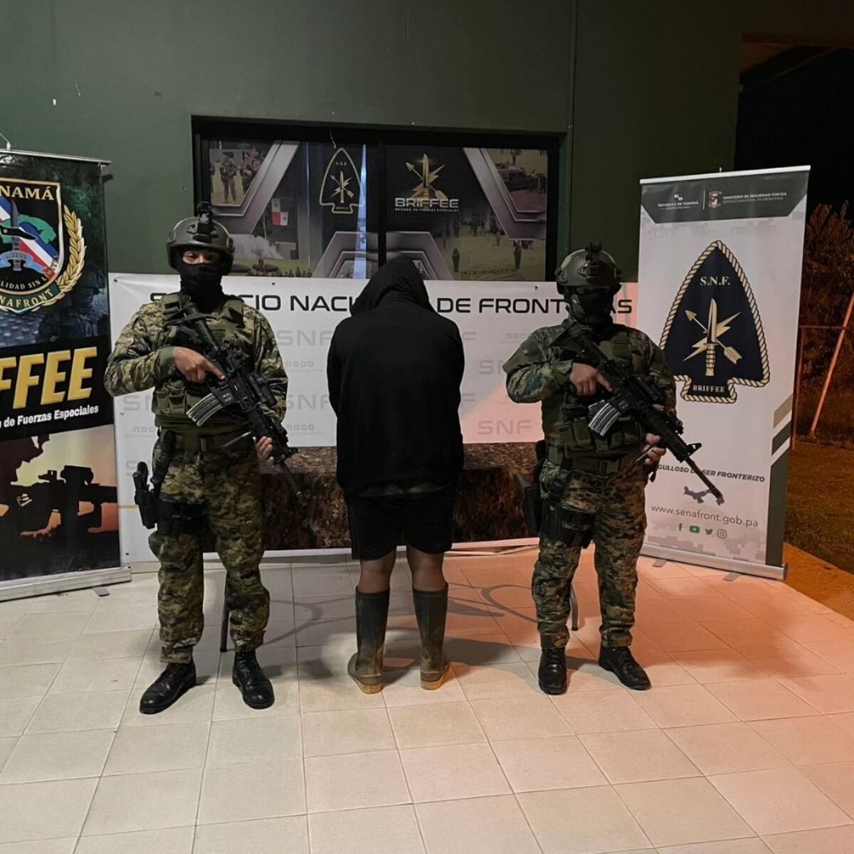 SENAFRONT informa sobre enfrentamiento armado con mochileros en Darién