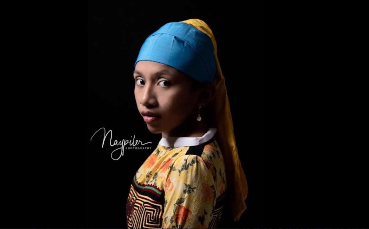 Mona Lisa guna, una obra que se hizo viral