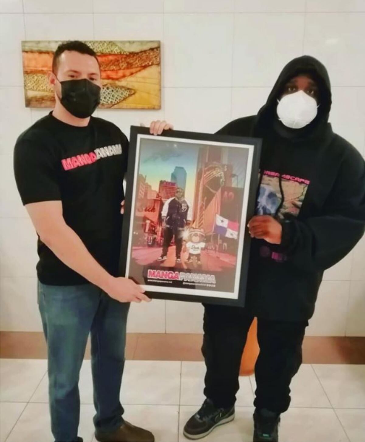 Talento panameño con calidad de exportación. El rey local de la manga japonesa derrocha calidad dibujando a los famosos del patio