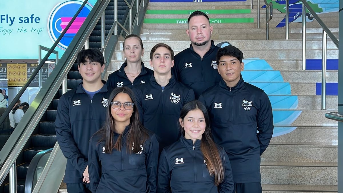 Equipo de gimnasia de Panamá ya está en suelo colombiano para los Panamericanos Junior