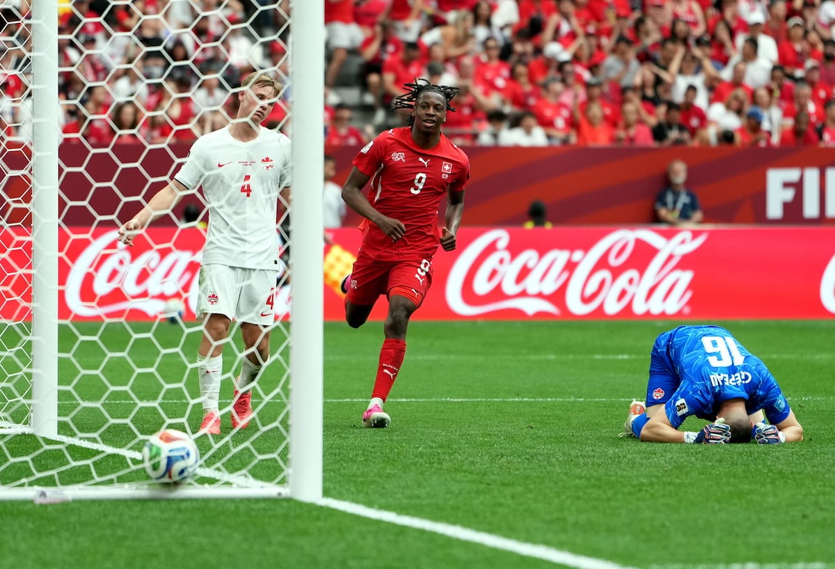 Suiza le amarga la fiesta a Canadá y le roba el liderato del grupo