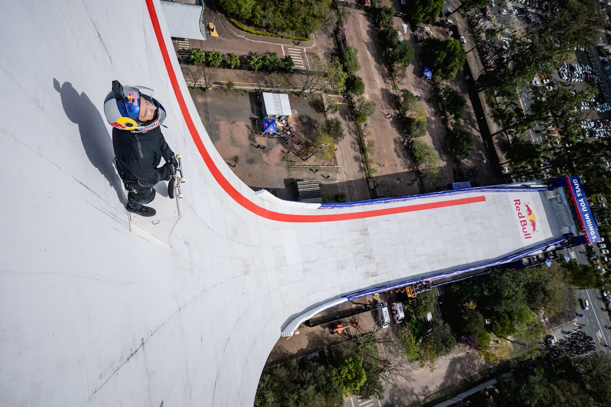 ‘El Rey de los 540′ hace historia: la rampa más alta del mundo fue conquistada en Brasil