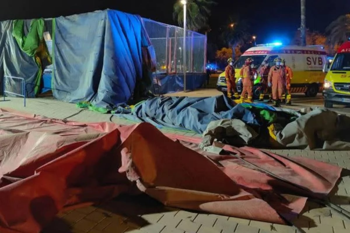 Padre de la niña que murió al volarse un castillo inflable compartió un conmovedor video