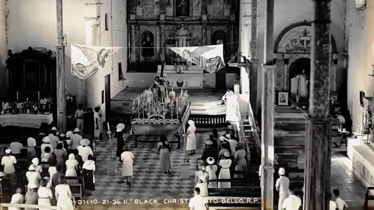 Cristo Negro de Portobelo: así avanza la restauración de la iglesia de San Felipe