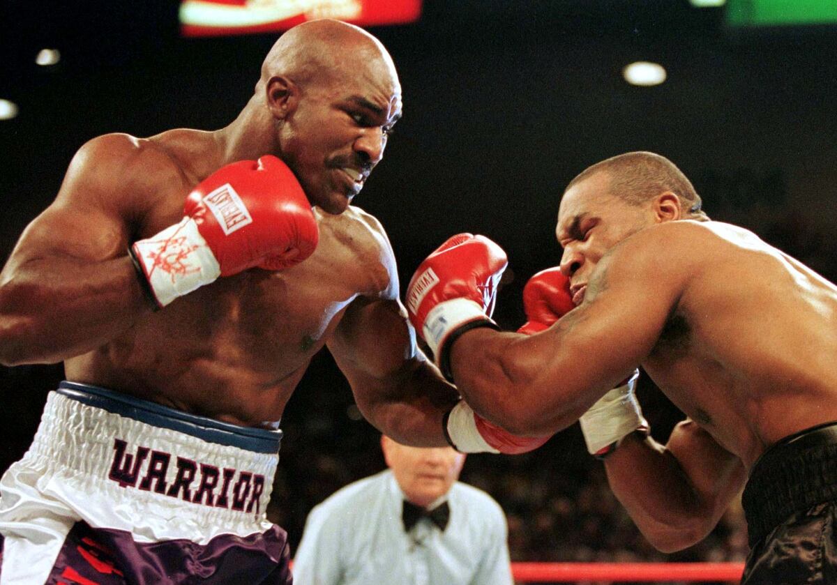 Holyfield le tiene ganas a Tyson, pero no quiere abusar otra vez