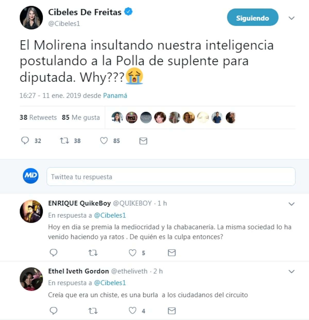 Bomba y plena.La Polla le hará competencia a Katleen Levy.Va por curul 8-10