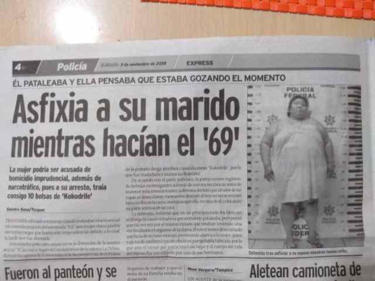 Por unos kilitos de más… asfixió por error a su marido mientras hacían el '69'
