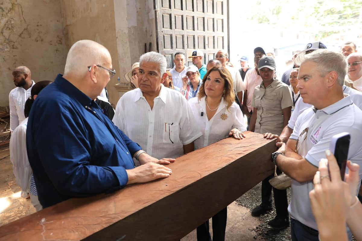 Restauración de la Iglesia San Felipe de Portobelo alcanza un 56% de avance