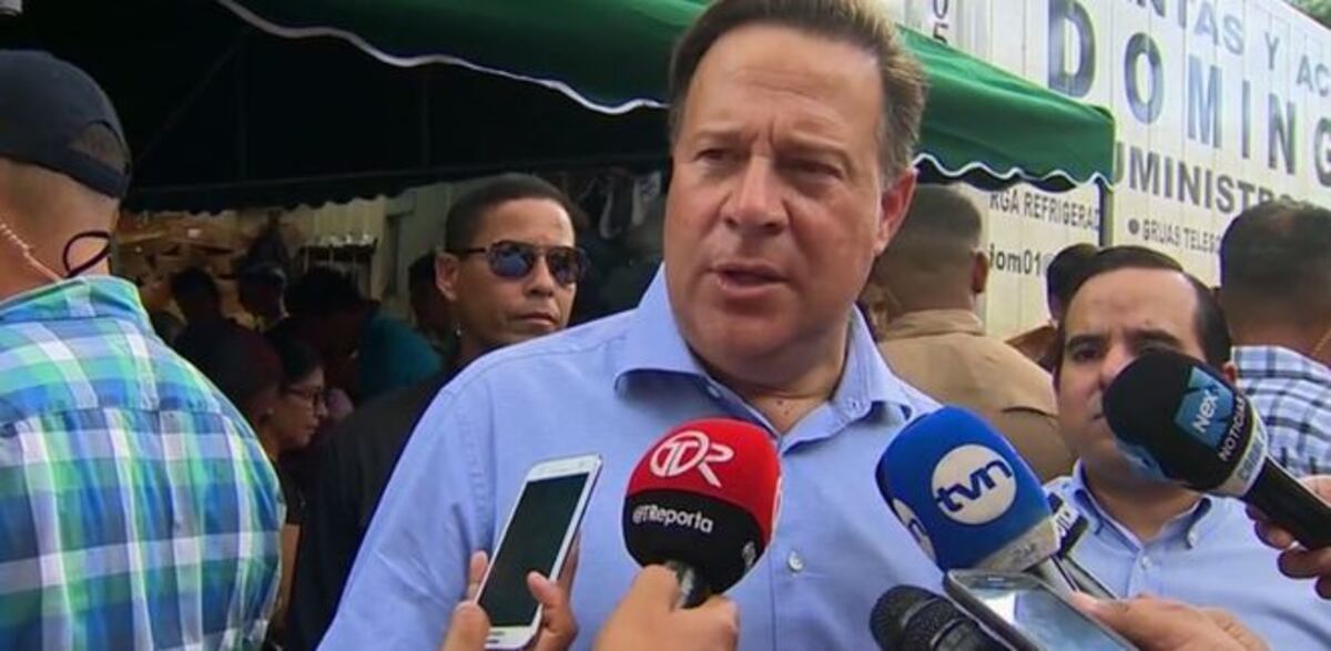 'Abogados de peligrosos narcos van contra mí': presidente Juan Carlos Varela