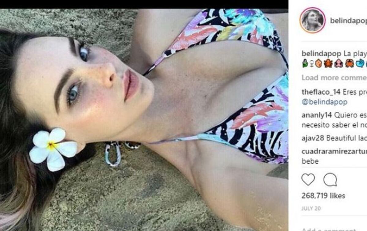 Belinda en fotos que derrochan sensualidad