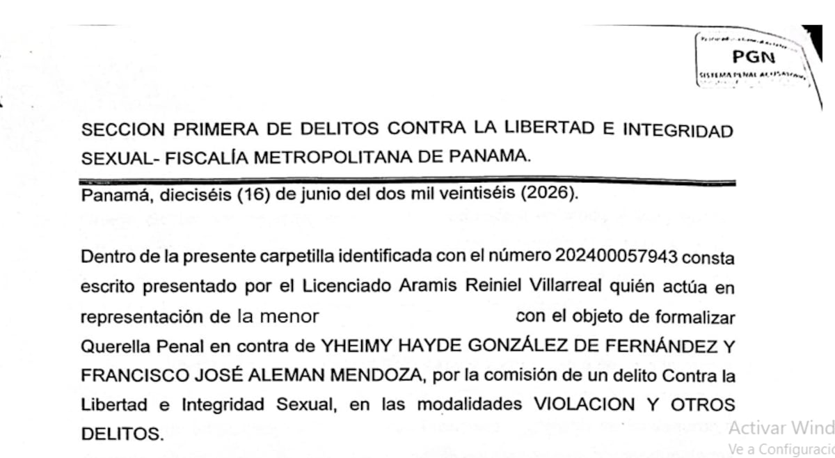 Molirenas en Acción pide salida de Francisco Alemán tras admisión de querella penal 