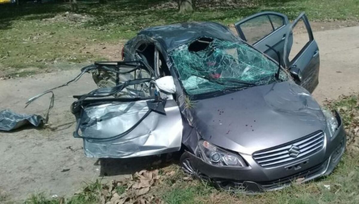 VUELCO IMPACTANTE. Varios heridos por Puente de las Américas en plena Navidad
