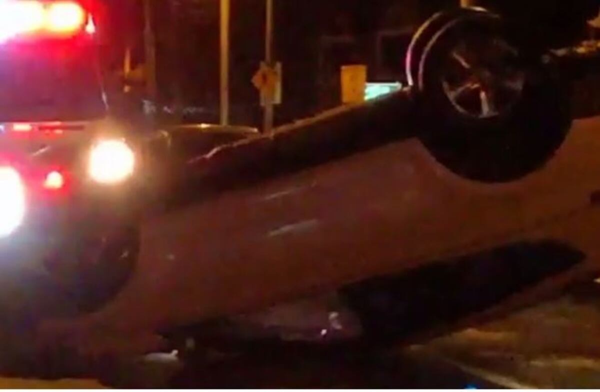 Vuelco en Paitilla deja tres heridos |  VIDEO