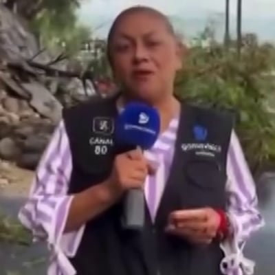VIDEOS | Periodista mexicana sobrevive a un atropello en vivo y cuenta desde el hospital cómo está