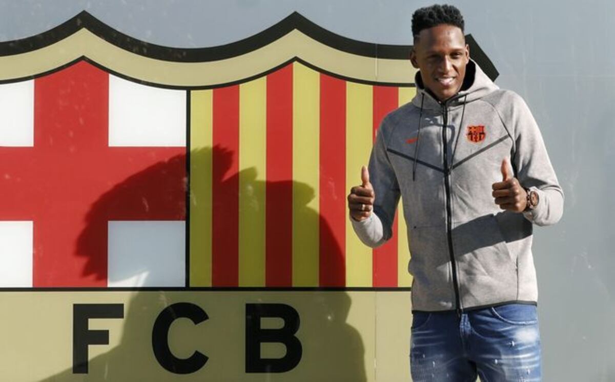 Yerry Mina: 'Espero aprender mucho' en el Barcelona