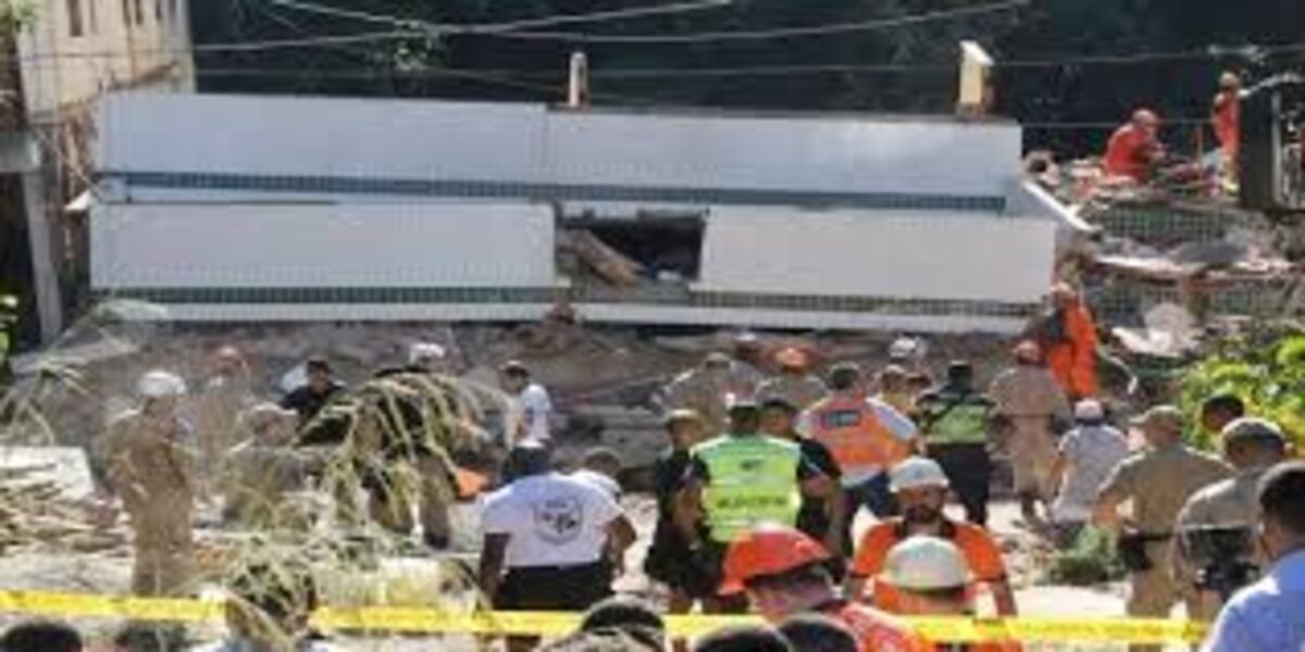 Suben a 22 los muertos por el desplome de dos edificios en Río de Janeiro
