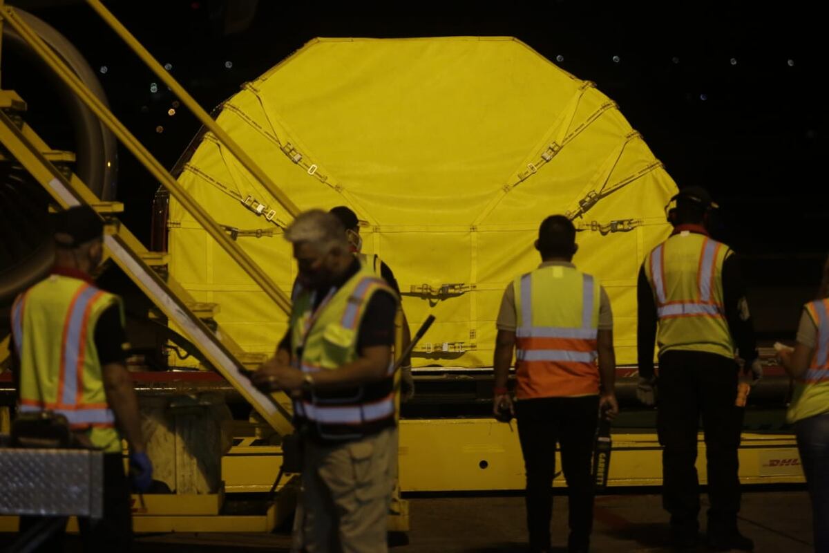 Llega a Panamá el tercer lote con 77 mil 220 dosis de la vacuna Pfizer