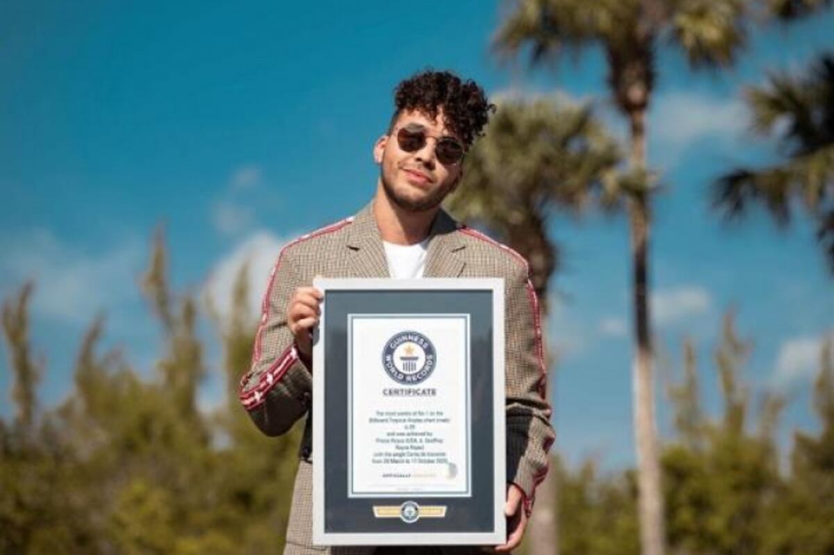 Prince Royce: “Jamás imaginé que podría recibir un récord Guinness”