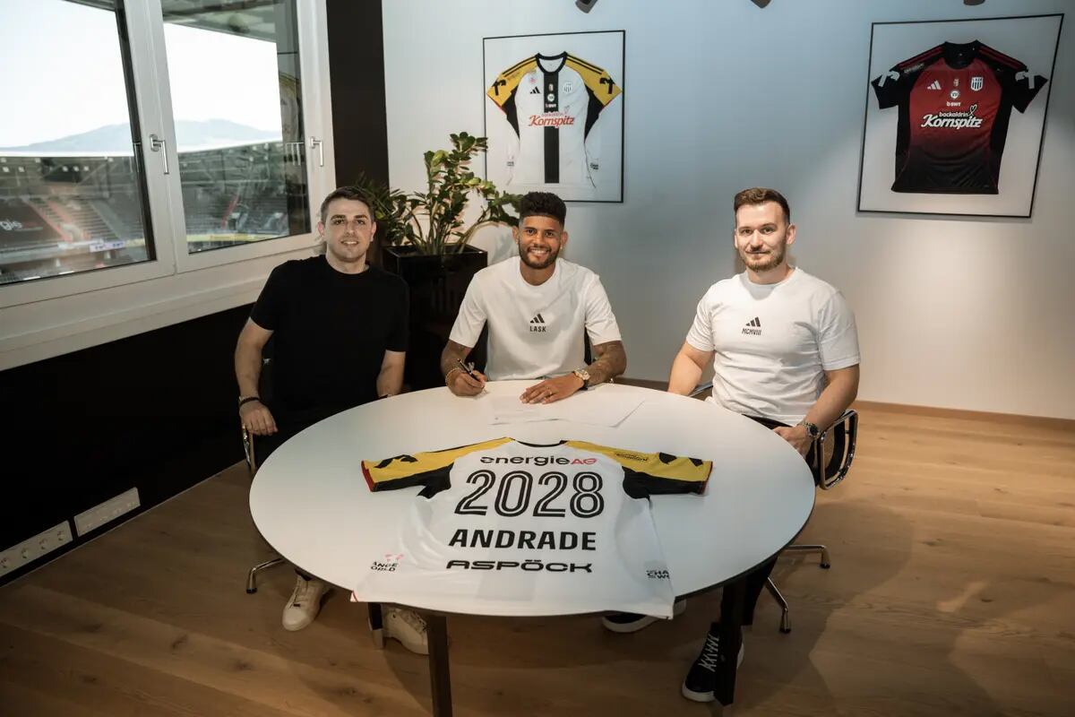 Andrés Andrade: El defensor panameño se asegura un futuro largo con el LASK hasta 2028