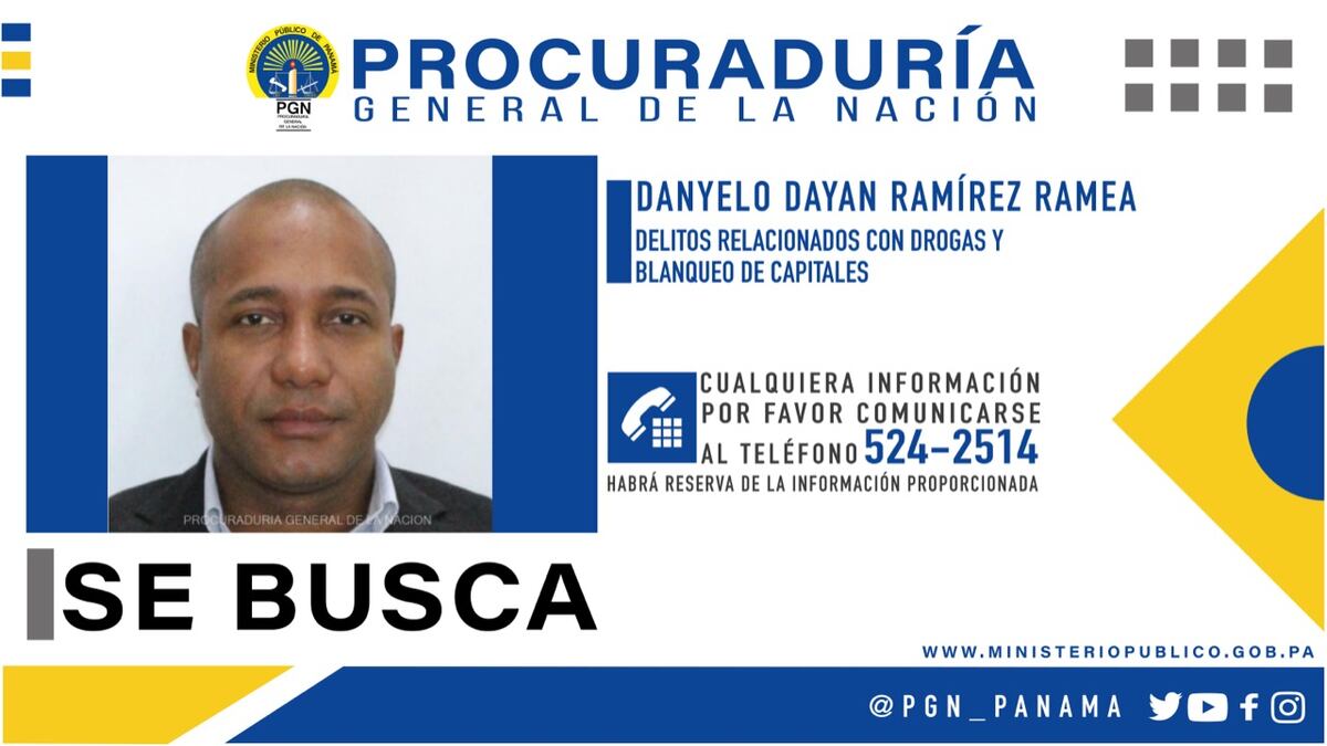 Danyelo, uno de los más buscado por las autoridades panameñas