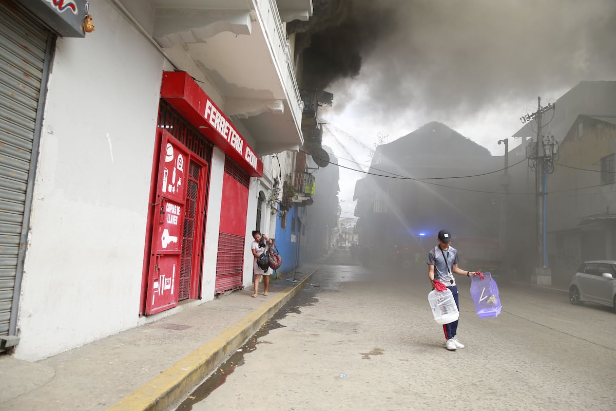 Incendio registrado en Santa Ana fue controlado 