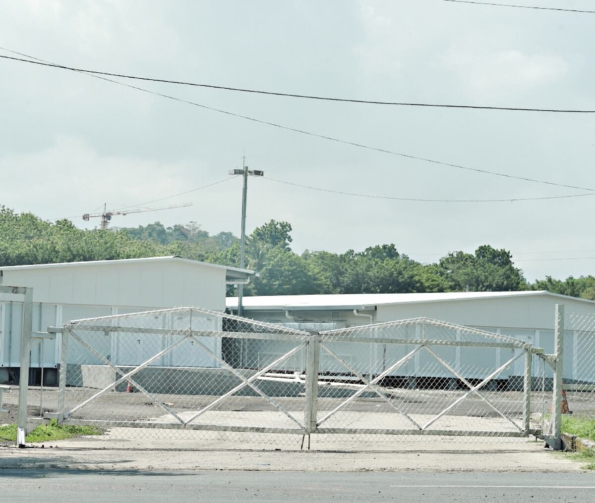 Pago por permiso de construcción del hospital modular no incluye toda la obra