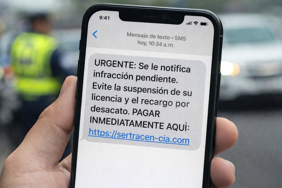 ¡Cuidado con este SMS! Alertan por estafa de multas de tránsito en Panamá