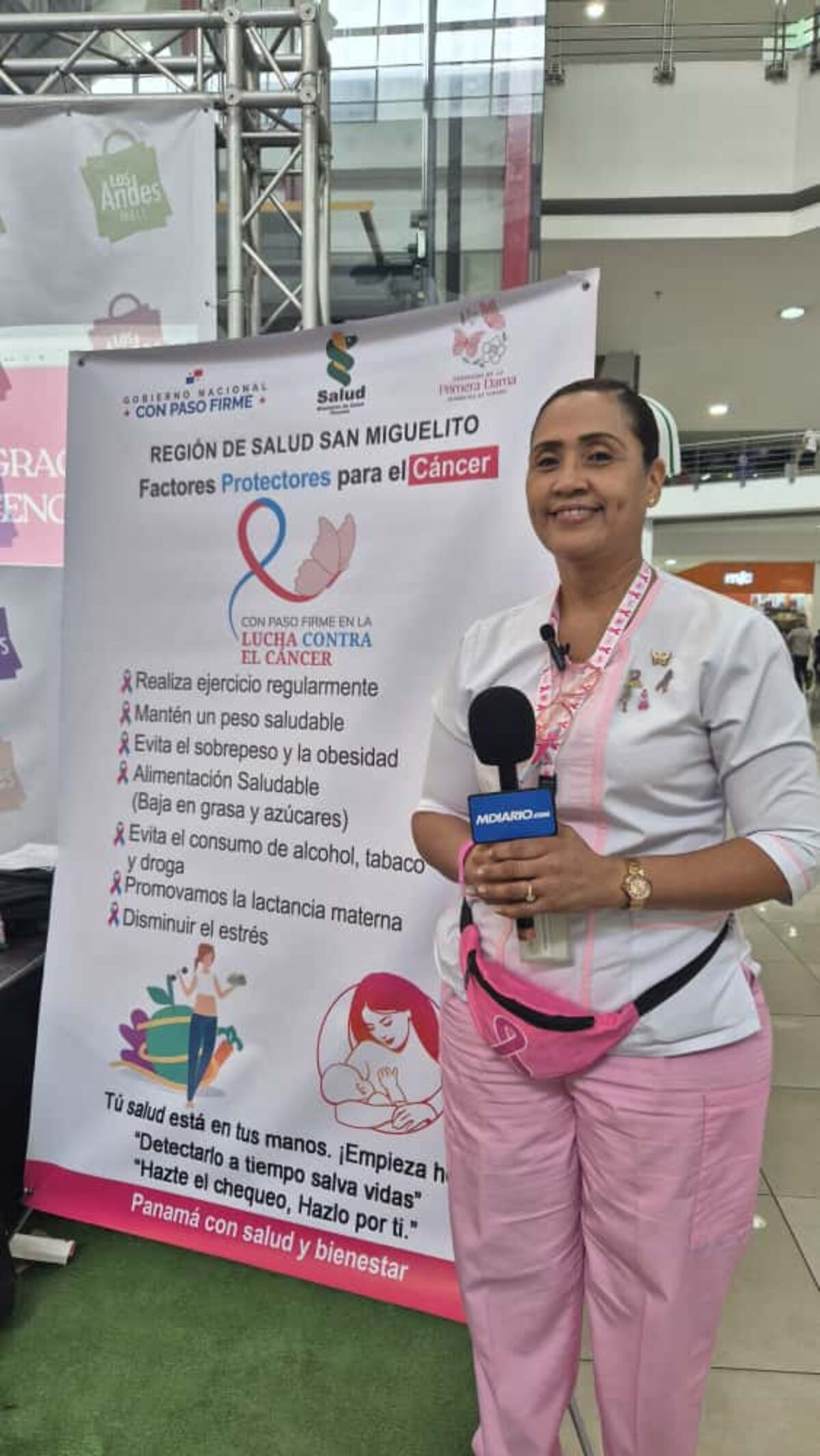 ¡Prevenir es vivir! San Miguelito se suma a la lucha contra el cáncer con fe y acción