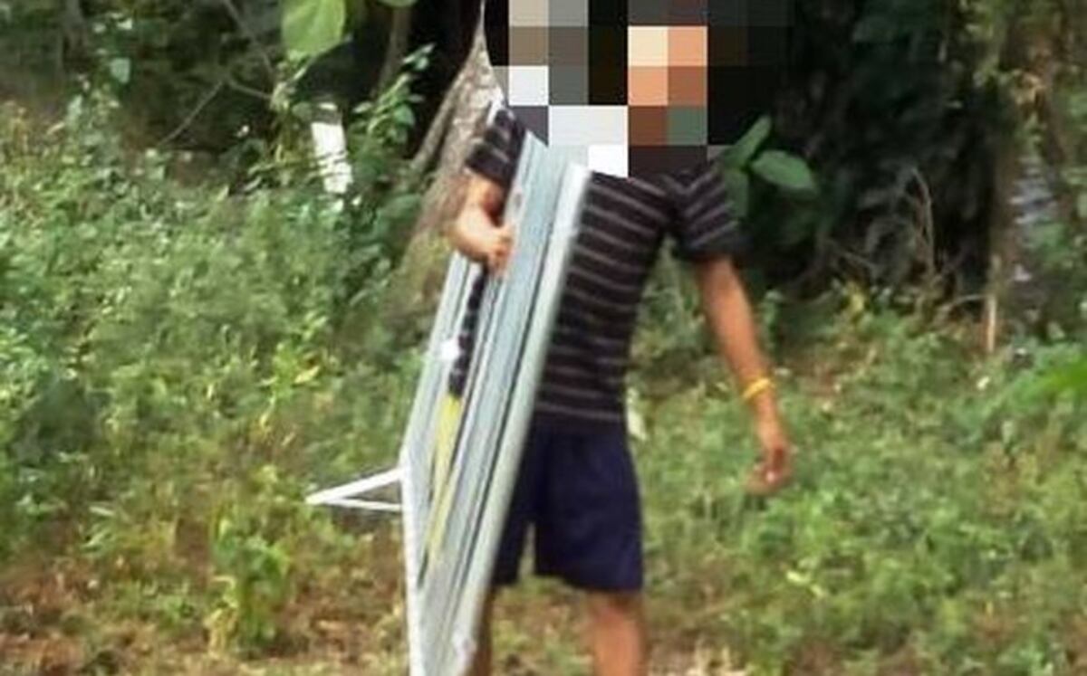 Capturan a dos sujetos que habían hurtados vallas de protección para El Papa