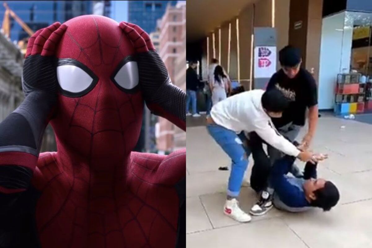 Hechizo arácnido. Puños, patadas, web caídas y botadera del trabajo a causa de Spiderman + Video