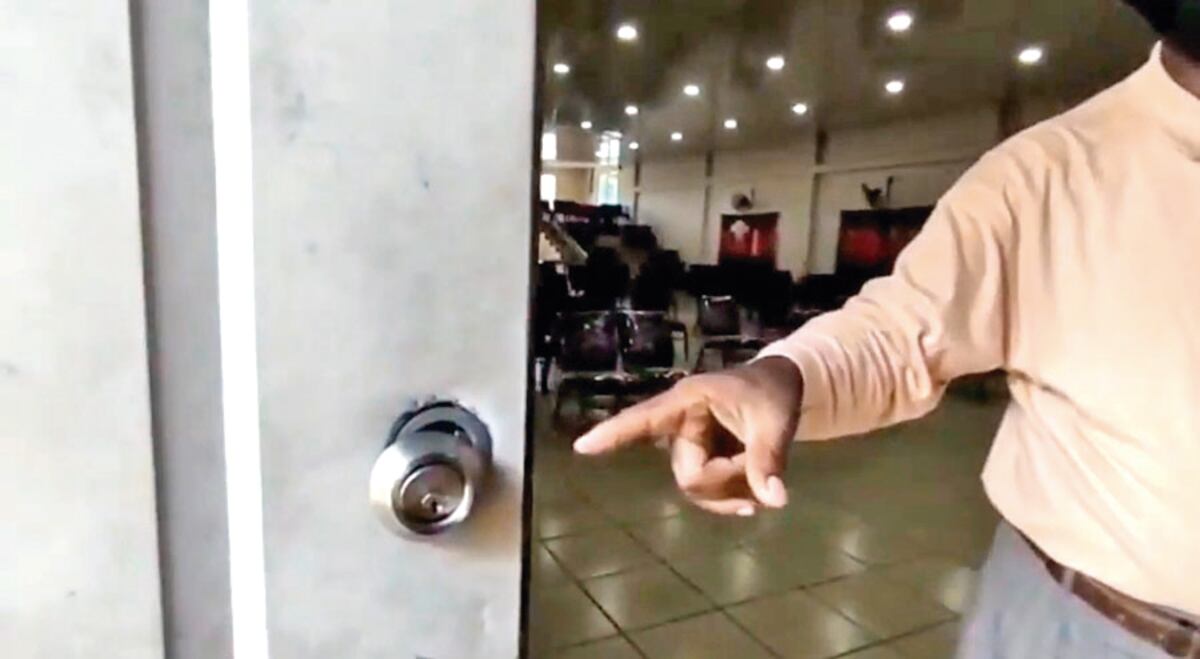 Atrevidos. Hurtan en iglesia evangélica de Gatuncillo Sur