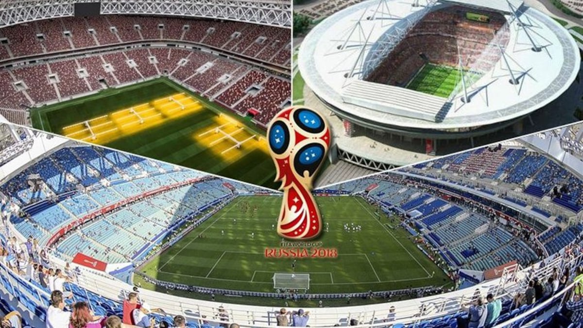 Los 12 escenarios con los que contará Rusia 2018, en estos jugará Panamá