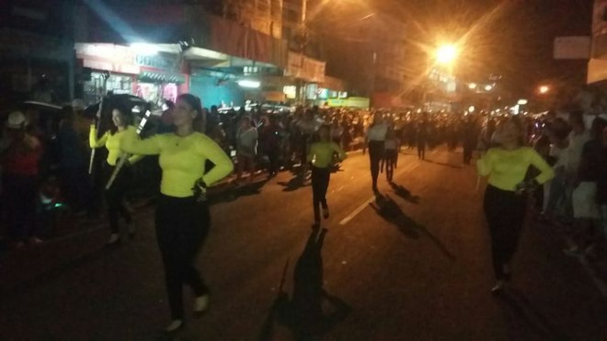 Los Chorreranos iniciaron desde temprano con la celebración del 28 de Noviembre