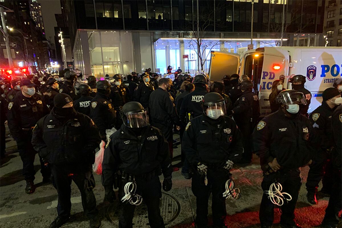 Black Lives Matter: Manifestación en Nueva York acaba con 11 arrestos
