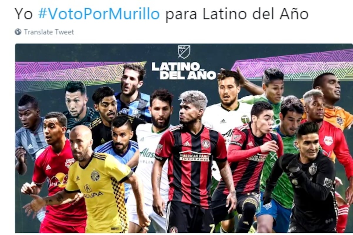 Amir Murrillo es nominado a Latino del Año de la MLS, que por 2 años ganó Román