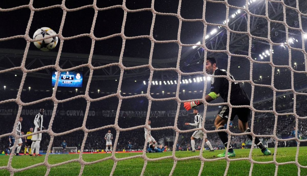 GALERIA | Lo que usted no vio entre Gianluigi Buffon y Cristiano Ronaldo