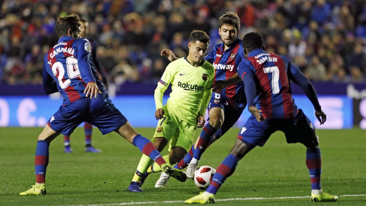 ¡Choque de realidades! Levante busca la sorpresa ante un Barcelona encendido en La Liga