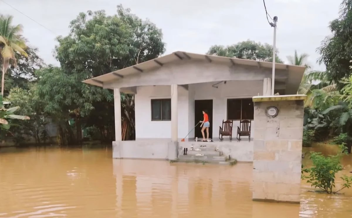 Tonosí se ahoga entre lodo y lluvia: así golpea el huracán Melissa a Los Santos y Veraguas 