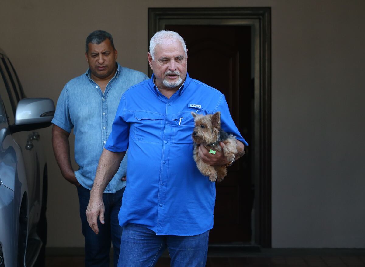 Este viernes deciden si mantienen o revocan casa por cárcel a Martinelli