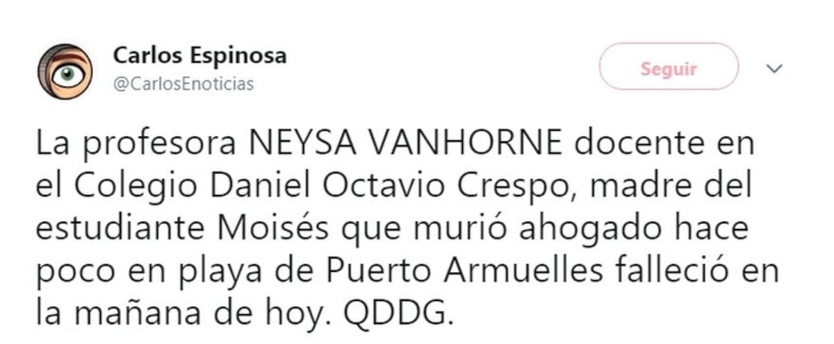 Muere profesora, madre de joven que murió ahogado en medio de retiro espiritual