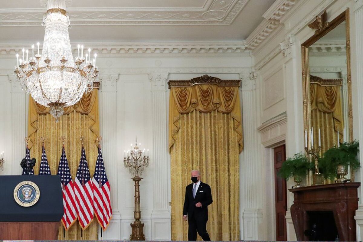 Biden: ‘Si Afganistán no es capaz de resistir a los talibanes, las tropas de EEUU no pueden hacer la diferencia’