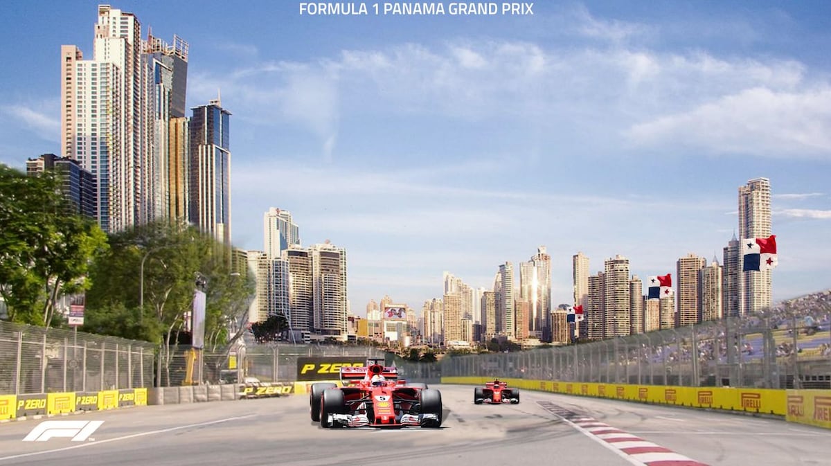 Circula estudio de factibilidad para que Fórmula 1 se corra en Panamá