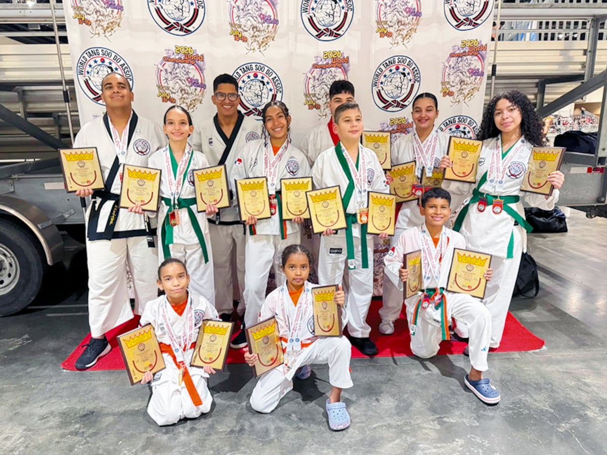 Panamá conquista 18 medallas en Mundial Tang Soo Do