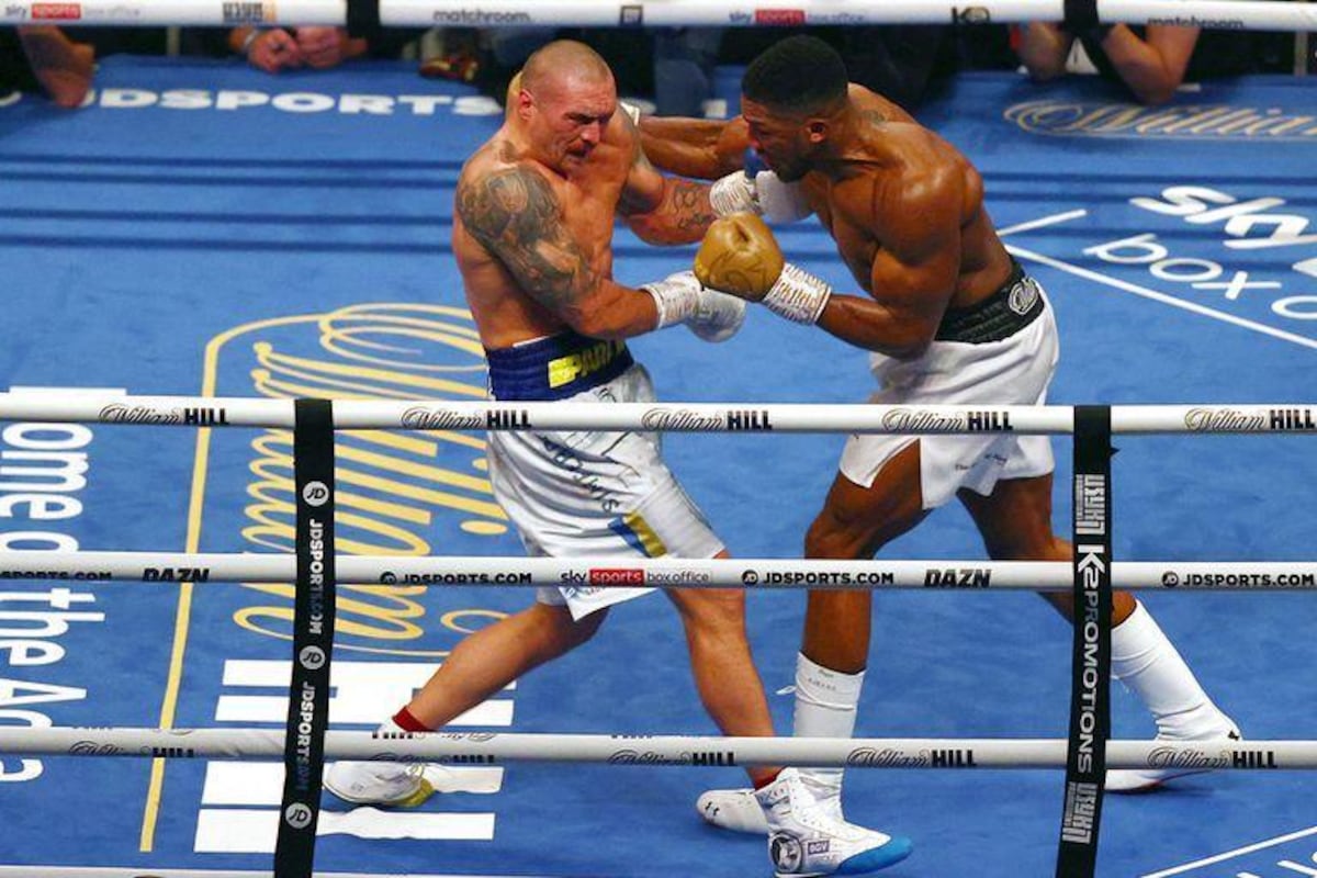 Usyk y Dubois afinan detalles para una revancha ardiente en Wembley