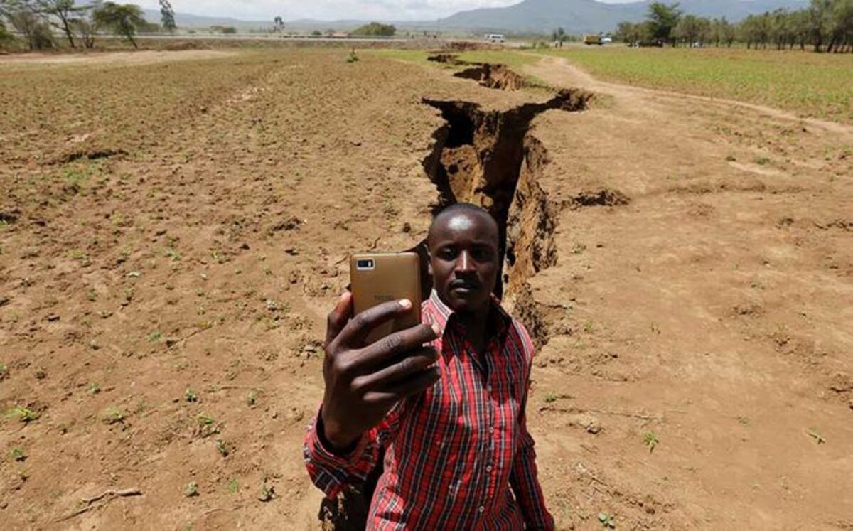 VIDEO| IMPRESIONANTE La grieta que está partiendo en dos el continente africano